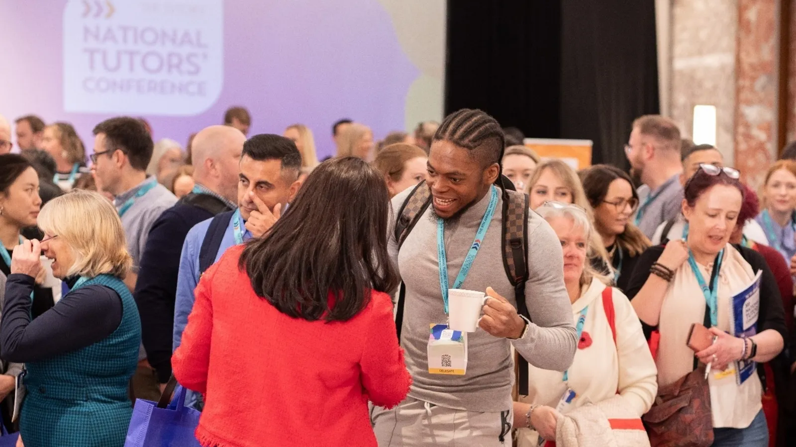Tomi Adepegba among fellow tutors at the National Tutors' Conference